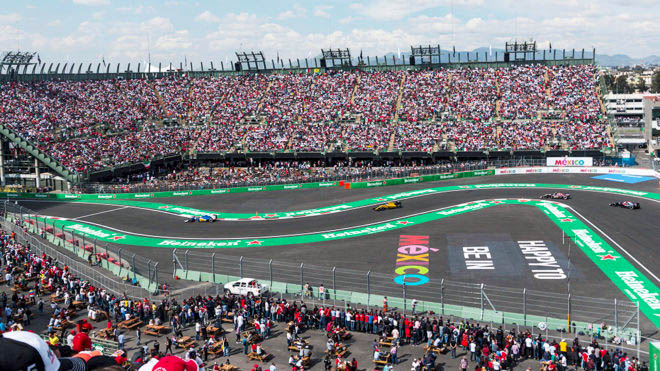 Asistencia al Gran Premio de México F1 2021.