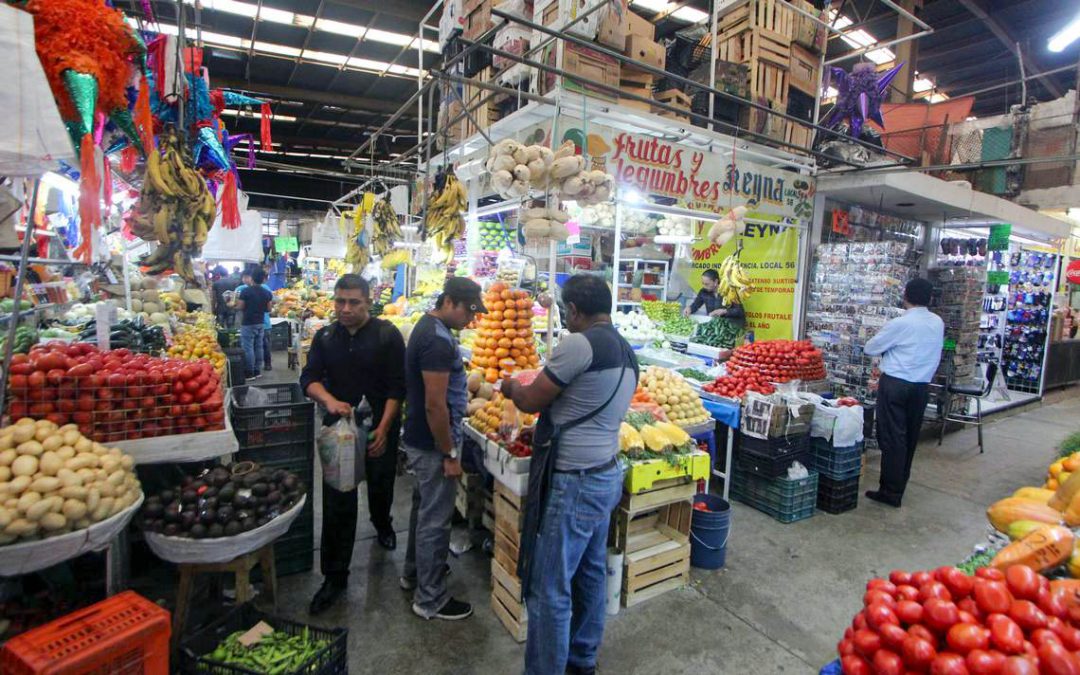 Mercado de la ciudad de México.
