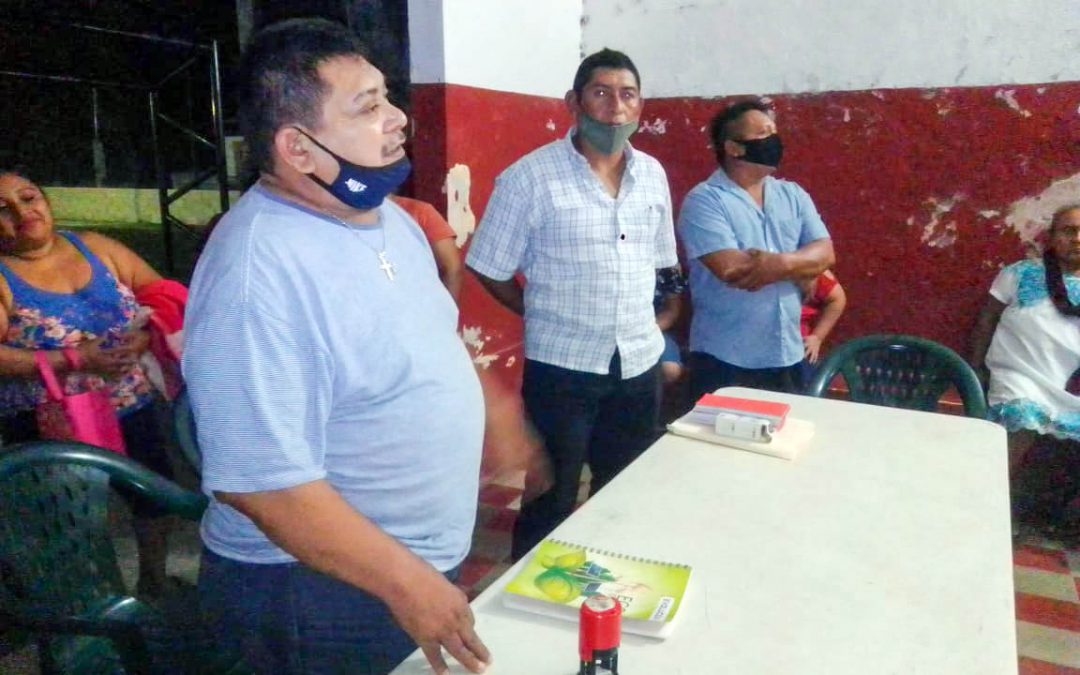 Rigoberto Kumul Xuluc toma posesión como comisario municipal de Ticuch.