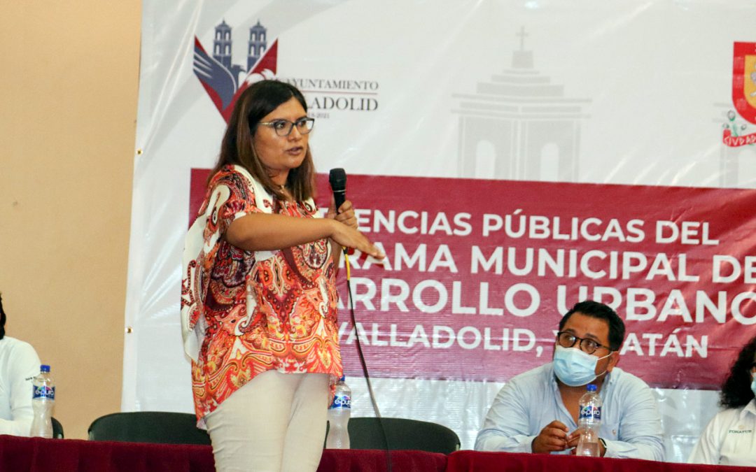 Carina Arvizu, del equipo ONU Hábitat.