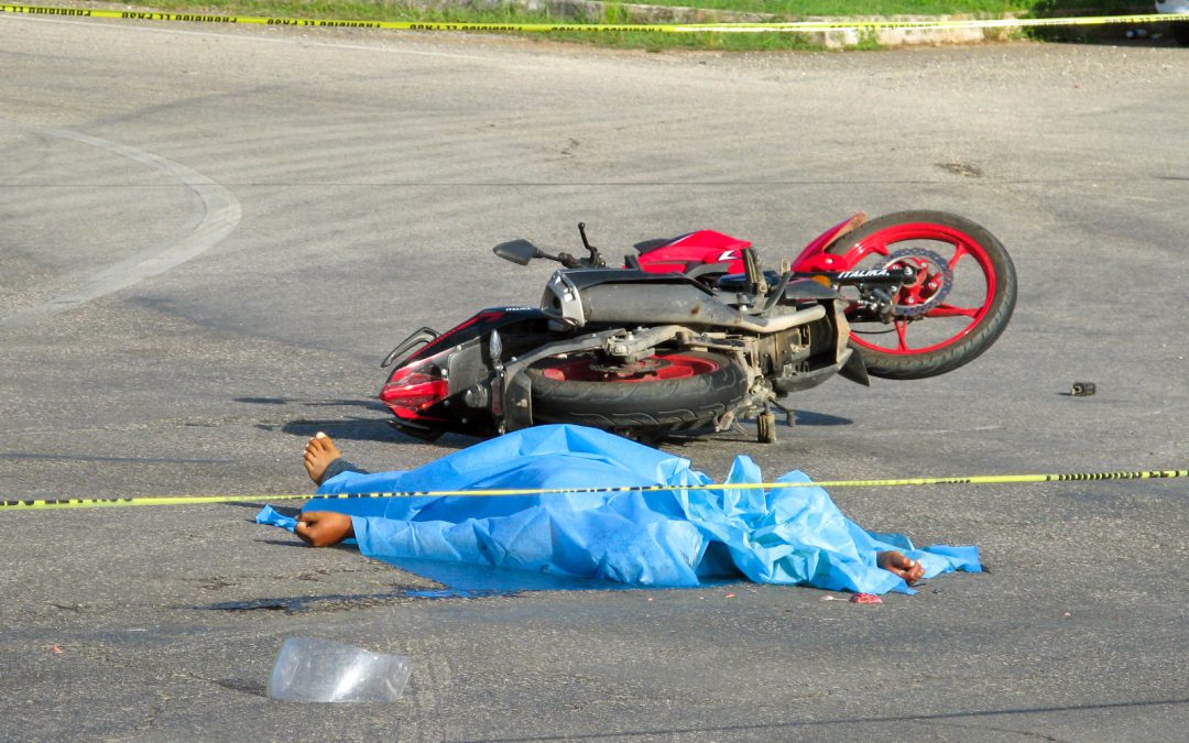 Infortunado motociclista fallece en entronque de la carretera a Temozón con el anillo periférico de Valladolid.