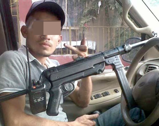 Joven narcotraficante integrante de una de las múltiples bandas que operan en México.