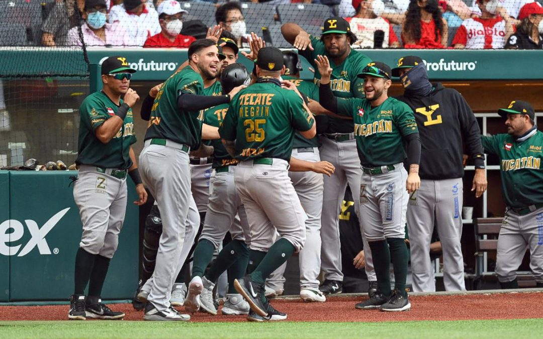 Los Leones de Yucatán doblegan a los pingos 6 – 4.