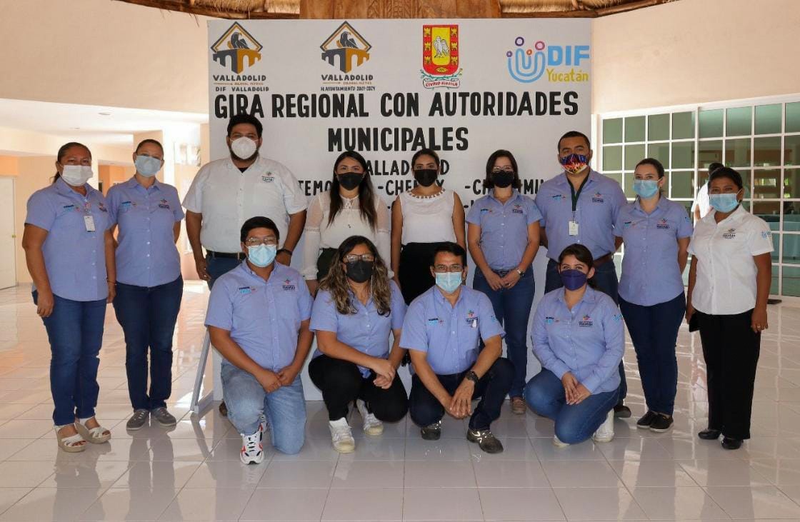 Se reúnen presidentas municipales del DIF de la región, para conocer los programas del sistema estatal.