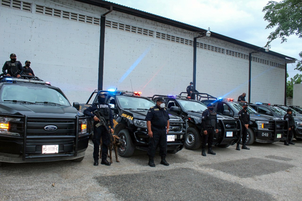 La Policía realiza operativo para garantizar la seguridad de las familias vallisoletanas.