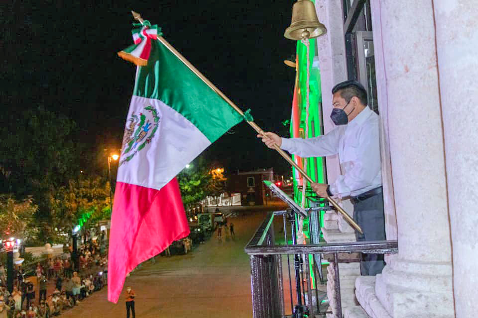 GRITO DE INDEPENDENCIA DE MÉXICO EN VALLADOLID.