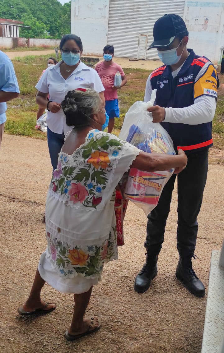 Asistencia a comunidades del cono sur de Yucatán