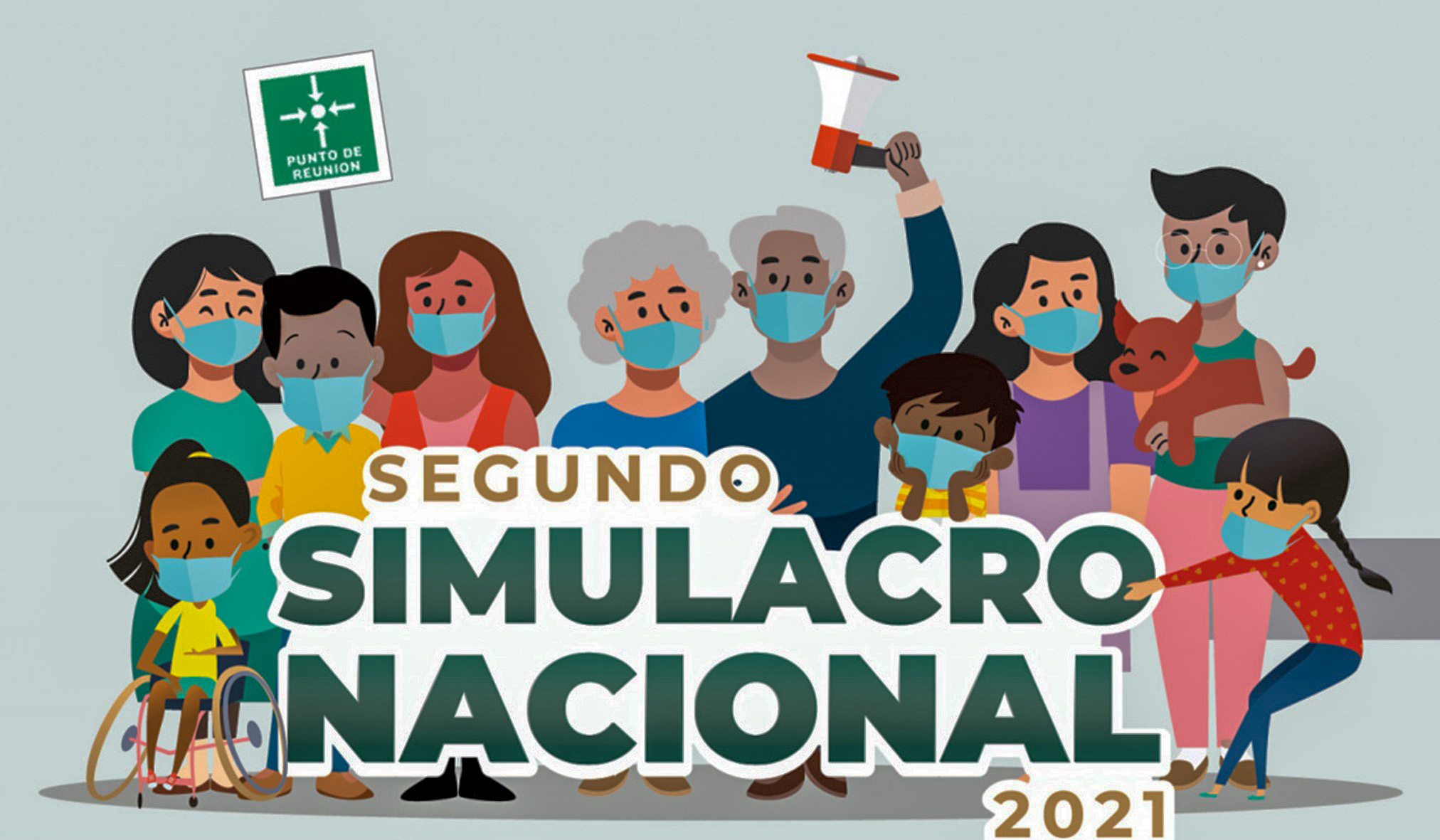 Convocan a la población de Yucatán a participar en el Segundo Simulacro Nacional.