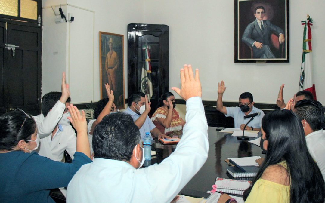 Cabildo aprueba por unanimidad la creación del Consejo Municipal de Seguridad Pública.