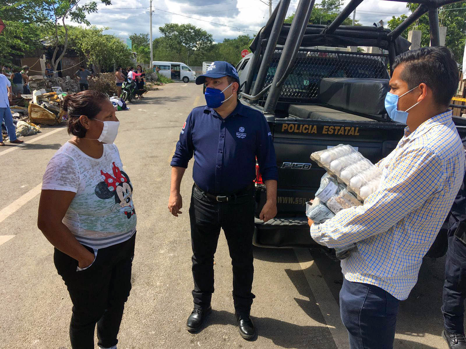 Pronta asistencia, a familias afectadas por incendio