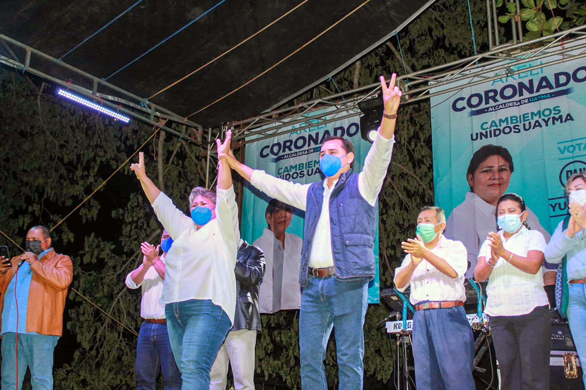 Cierre de campaña de Areli Coronado