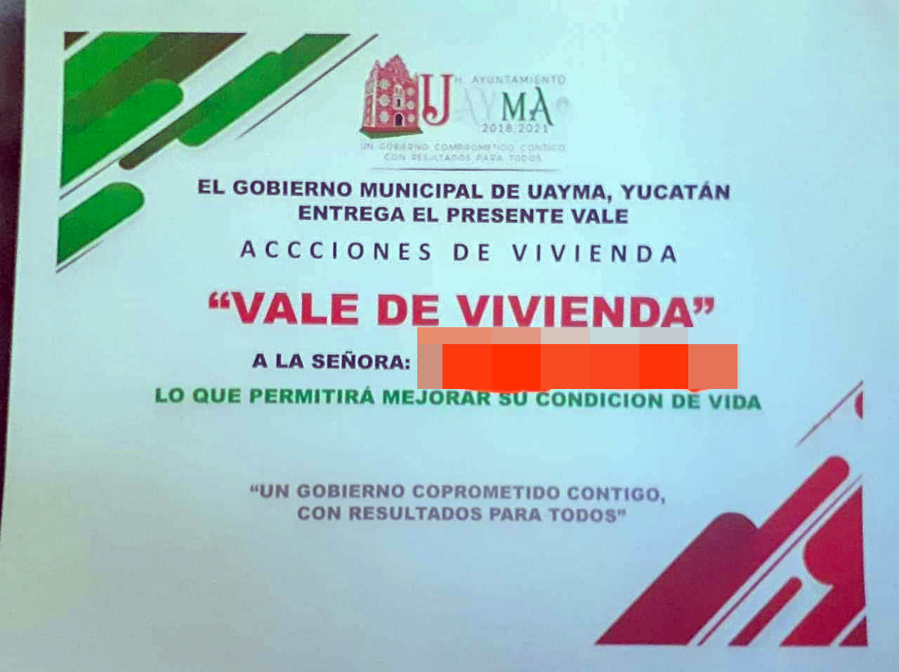 Guerra sucia en Uayma