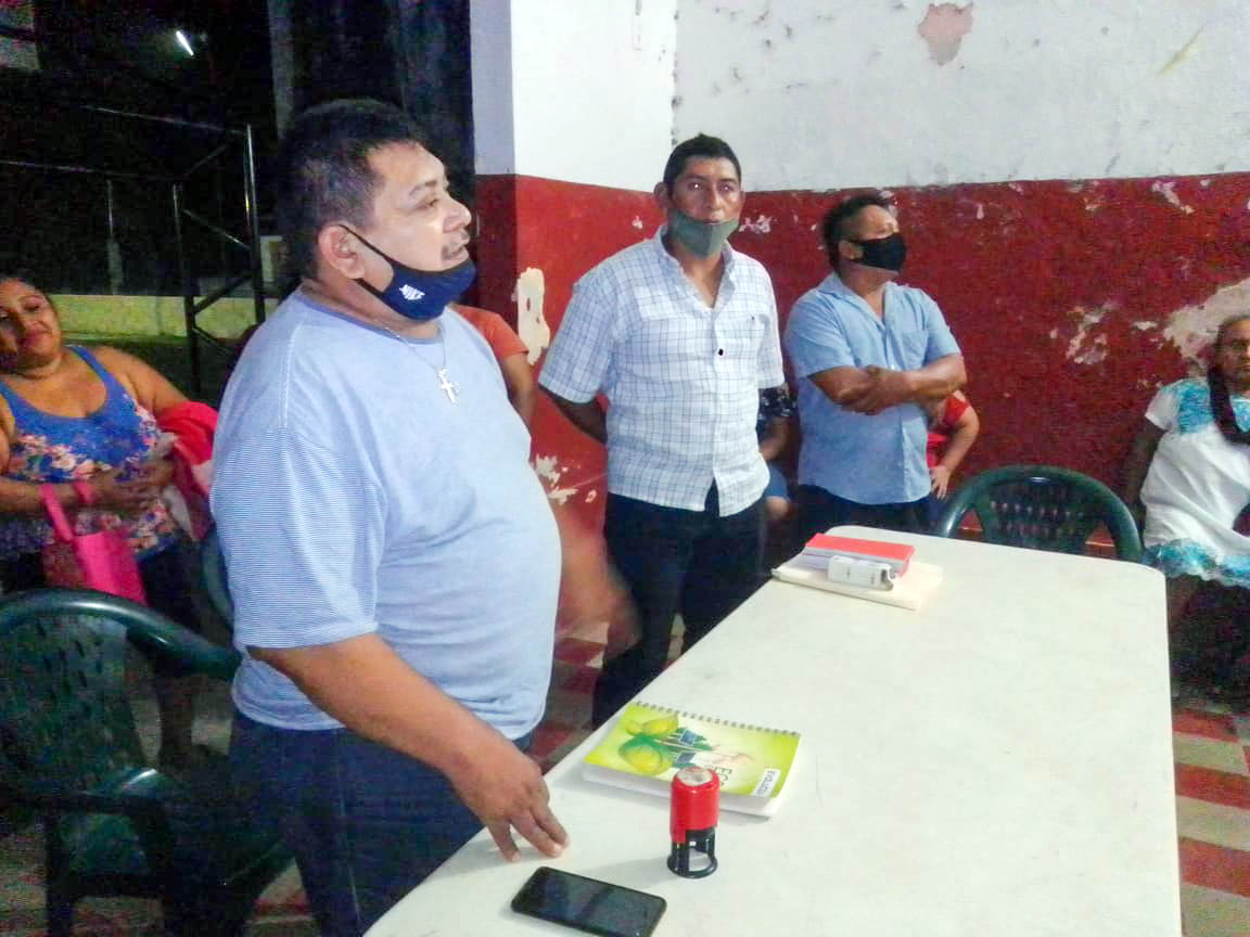 Rigoberto Kumul Xuluc toma posesión como comisario municipal de Ticuch.