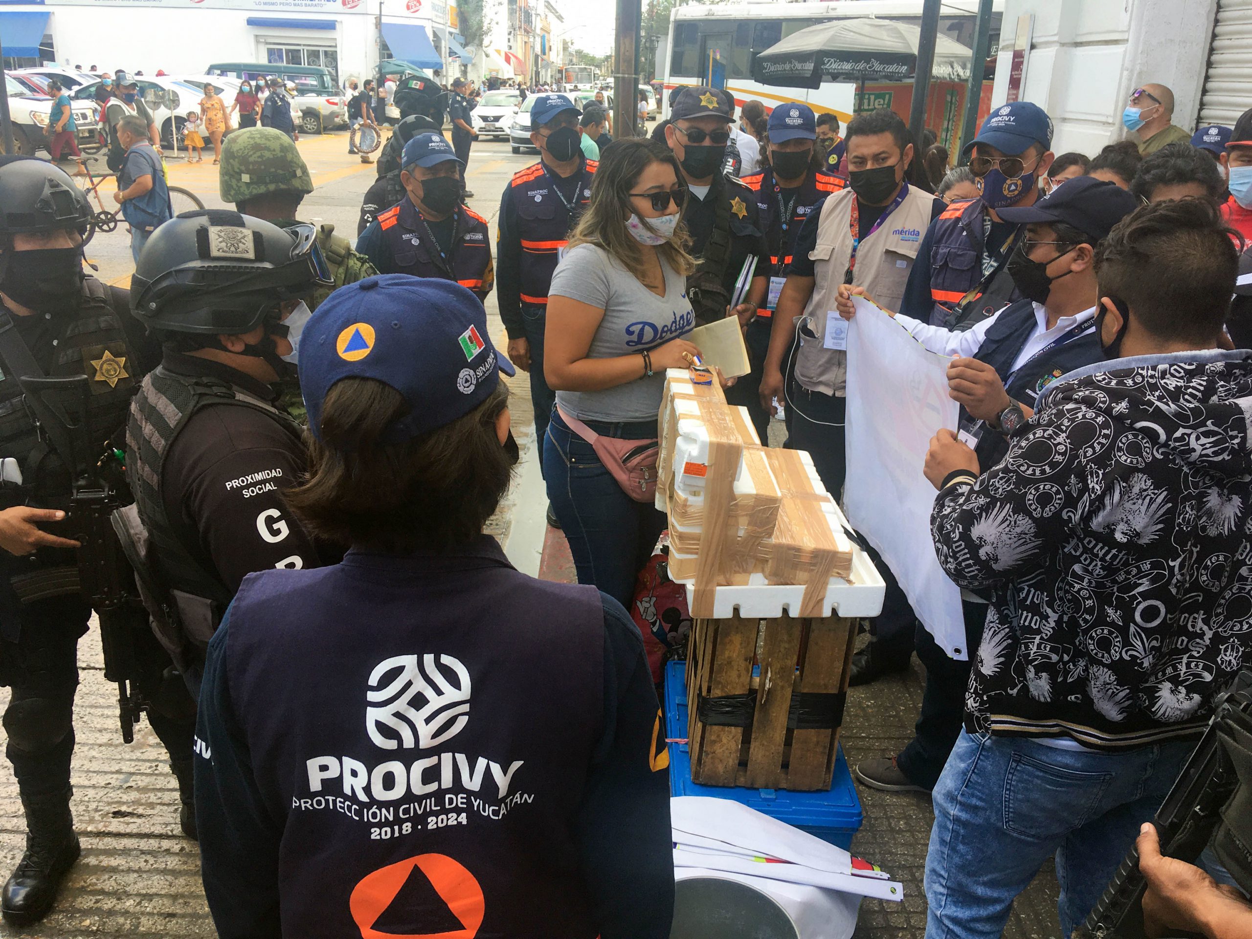 Operativo para controlar la venta de pirotecnia.