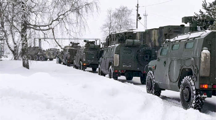 Rusia ha acumulado hasta el momento más de 100 mil efectivos en las cercanías de la frontera con Ucrania.
