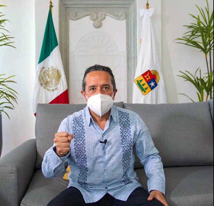 El gobernador de Quintana Roo indicó que se regresa al semáforo naranja con el fin de mantener la salud y la recuperación económica de los habitantes.