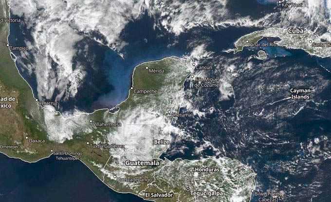 Otro frente frío débil, con lluvias, en Yucatán