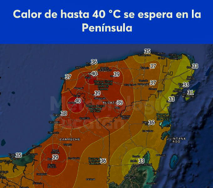 e espera un incremento en las temperaturas en los próximos días.