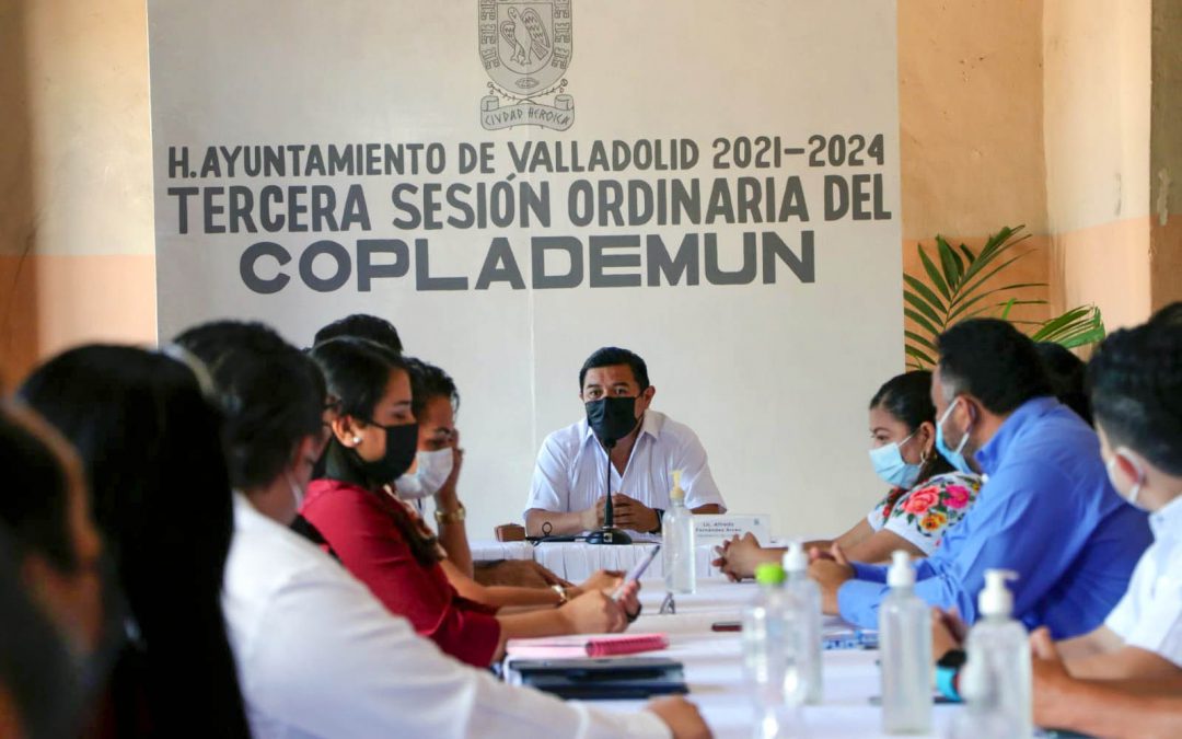 El Consejo de Planeación para el Desarrollo Municipal (COPLADEMUN) aprobó acciones de infraestructura vial que se realizarán en el ejercicio fiscal del 2022.