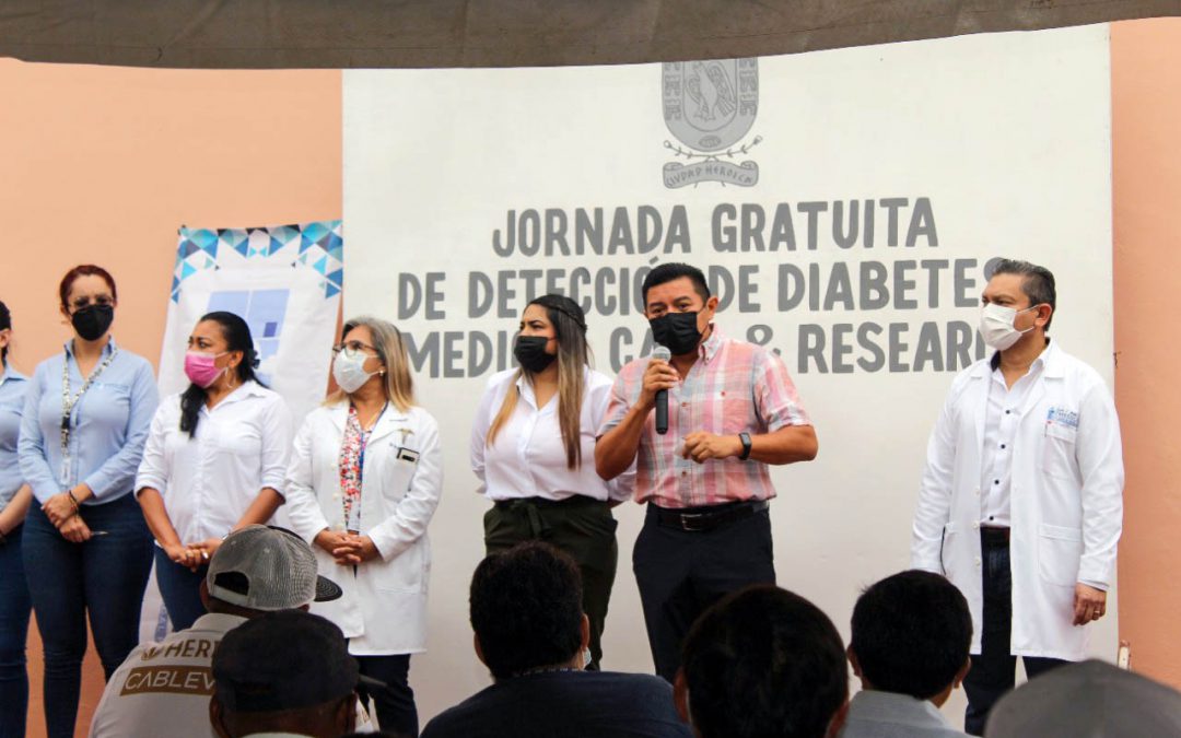 Buena respuesta entre los vallisoletanos a esta Jornada de detección de Diabetes organizada por el Ayuntamiento en coordinación con Medical Care & Research.