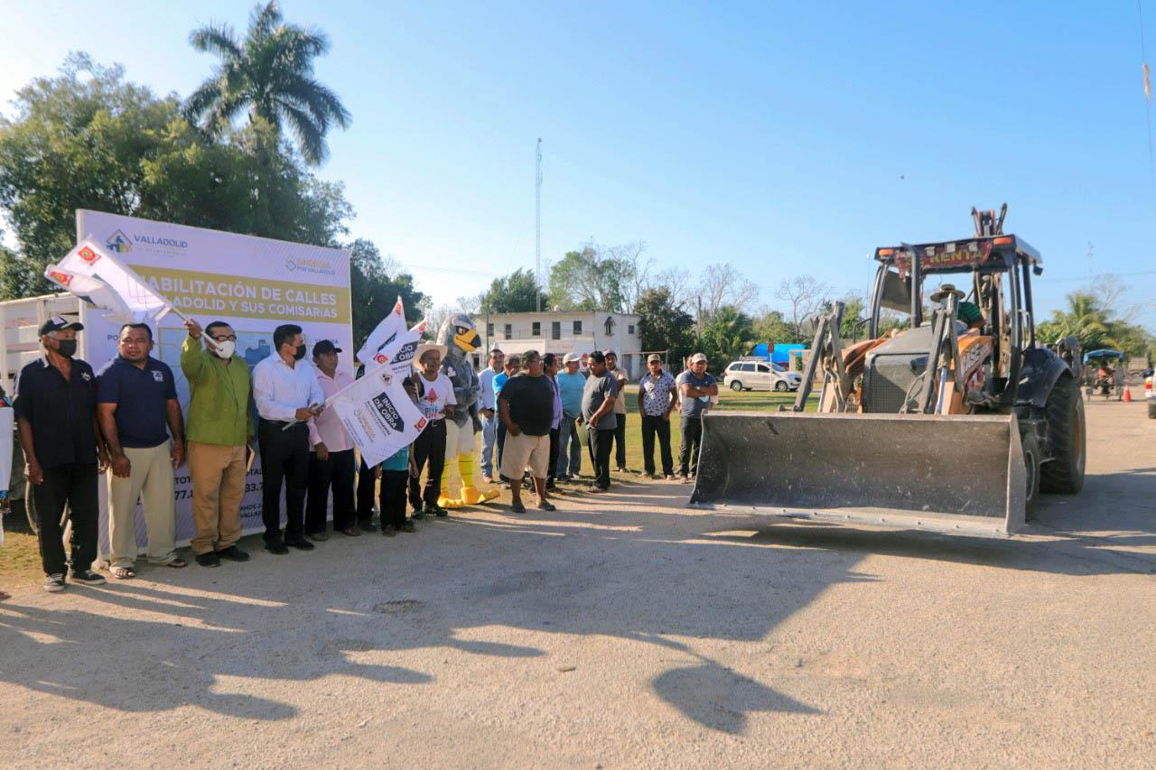 ARRANCAN OBRAS DE INFRAESTRUCTURA VIAL EN EL MUNICIPIO.
