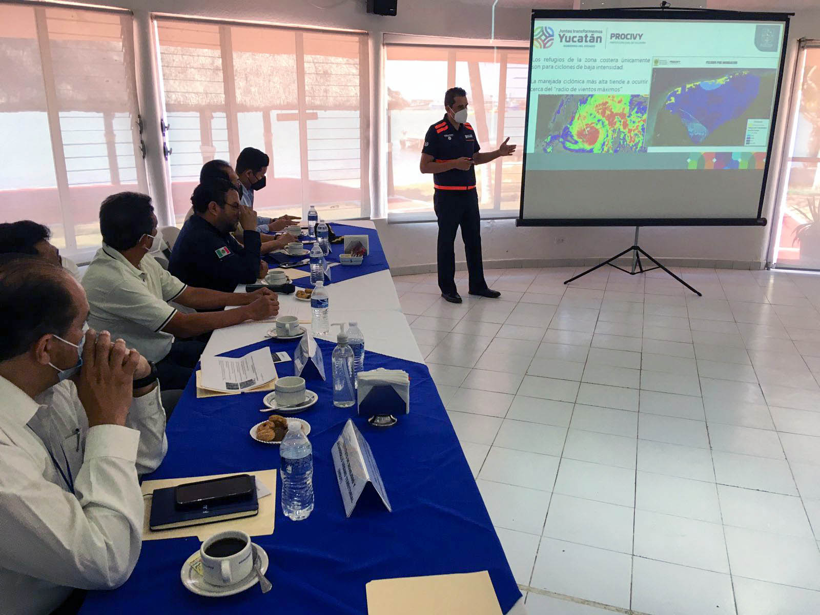 YUCATÁN SE PREPARA PARA ATENDER A LA POBLACIÓN ANTE LA TEMPORADA DE CICLONES TROPICALES.