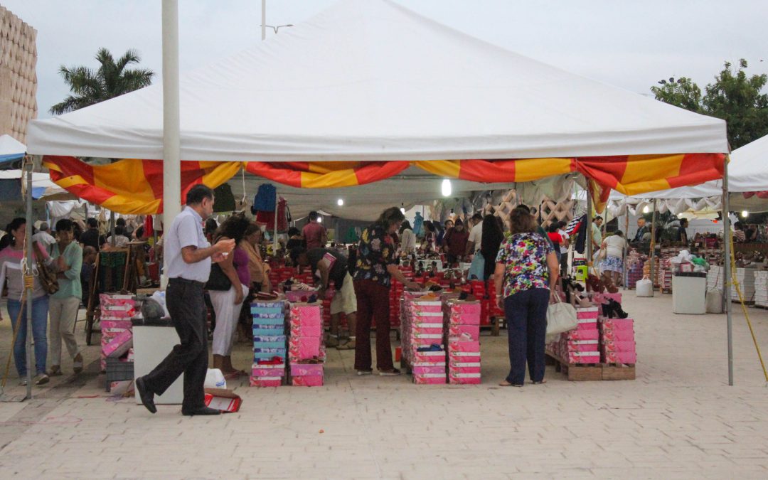 Feria del Calzado realizado en Mérida, en el centro de convenciones Siglo XXI.