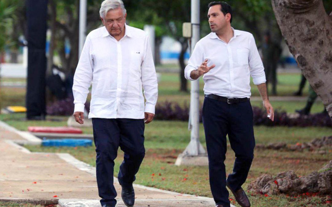 El Gobernador Mauricio Vila Dosal y el Presidente Andrés Manuel López Obrador, reafirman trabajo en equipo para impulsar el desarrollo de Yucatán.