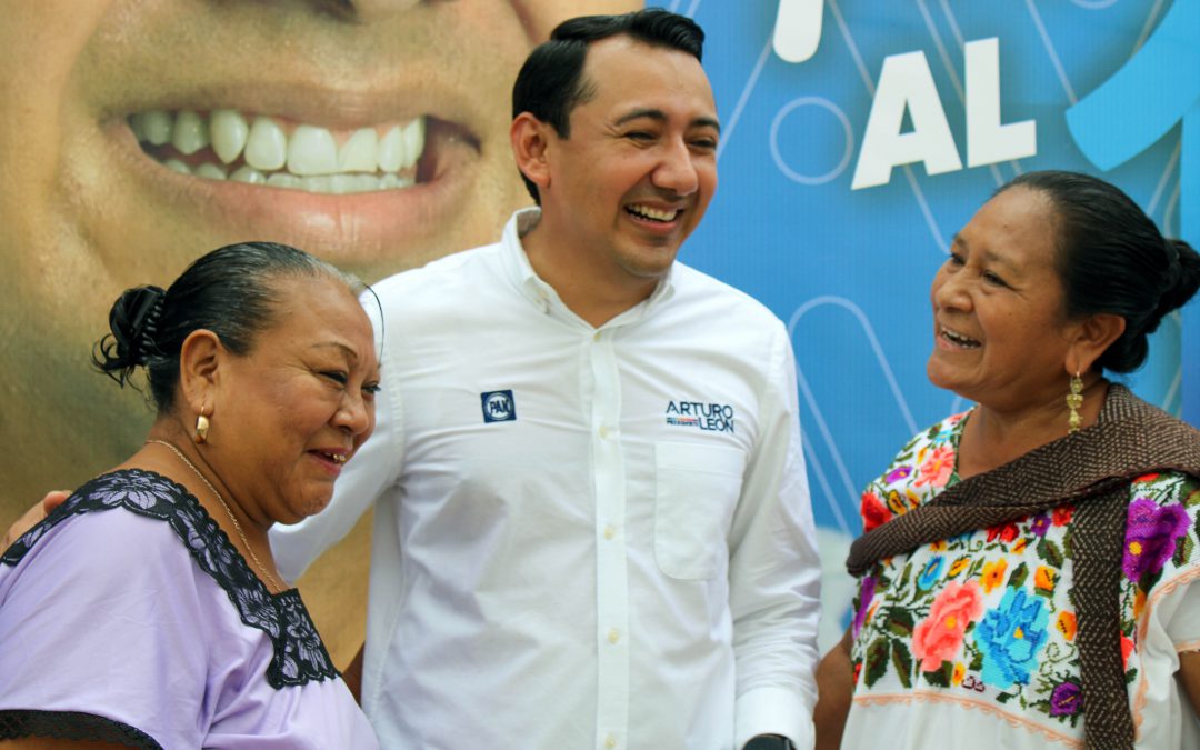 DESDE EL SUR DE MÉRIDA, ARTURO LEÓN ARRANCÓ CAMPAÑA