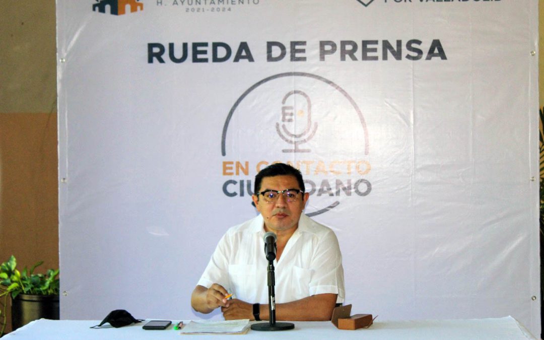 En Contacto Ciudadano es un programa a modo de Rueda de Prensa, en el cual, el presidente municipal de Valladolid estará informando a los vallisoletanos sobre temas varios, todos de interés público.