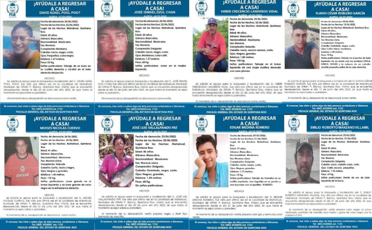 Fueron 8 cuerpos encontrados en Chikindzonot, altas probabilidades sean los levantados de Xcalak, Fiscalía de Yucatán espera pruebas de ADN