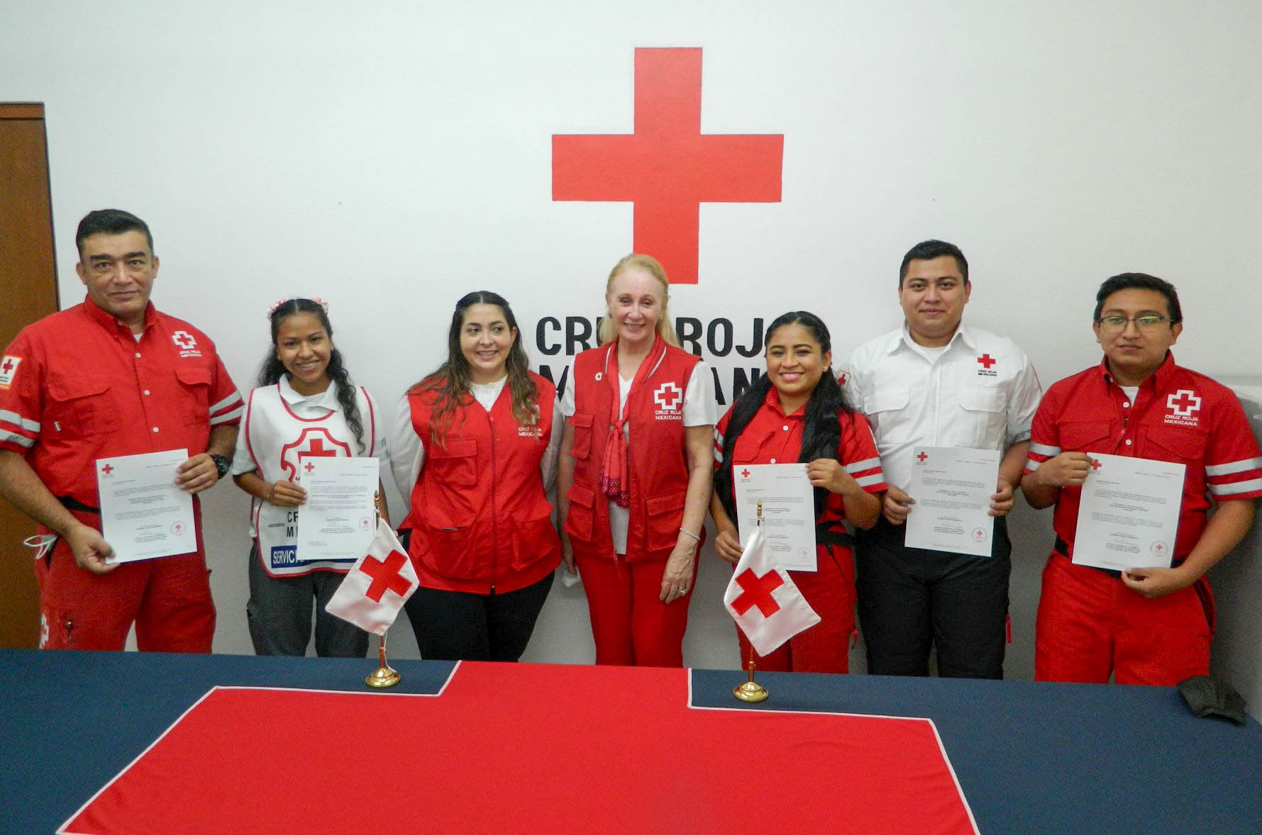 NOMBRAMIENTOS EN CRUZ ROJA MEXICANA DELEGACIÓN YUCATÁN.