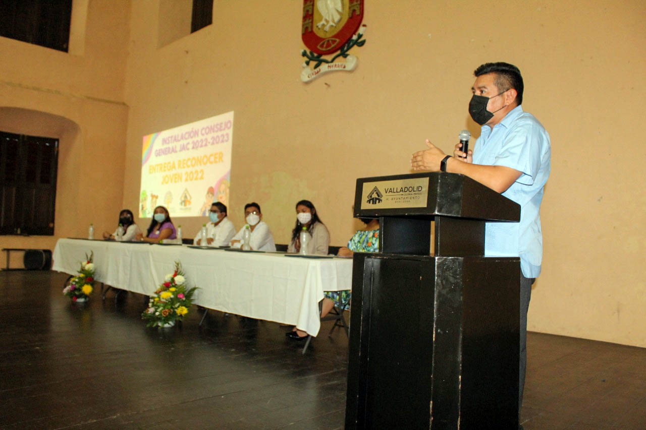El Ex Telar “La Aurora” fue sede para la Instalación del Consejo General de la Asociación Juventud Activa en Comunidad.