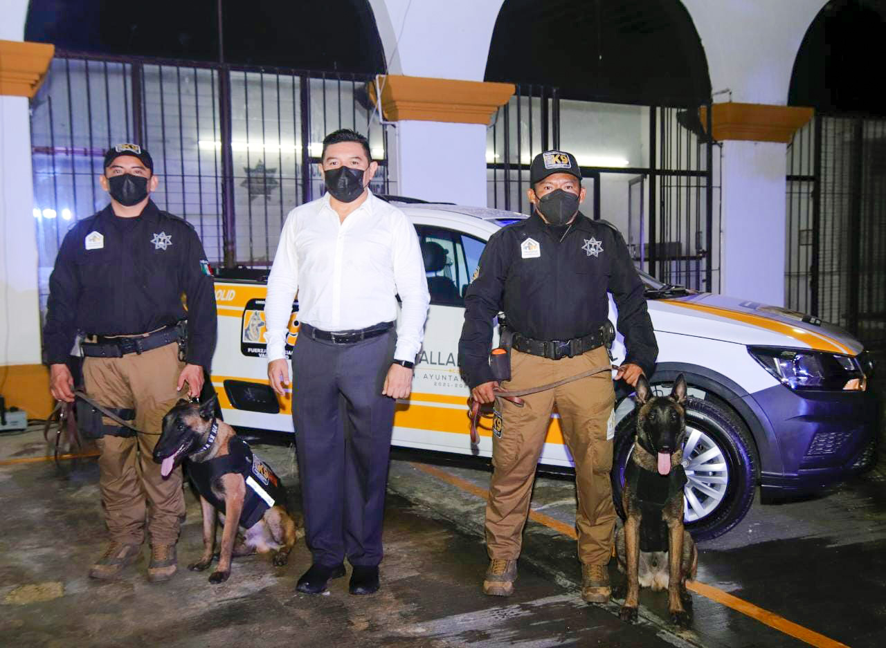 VALLADOLID YA CUENTA CON UNIDAD CANINA