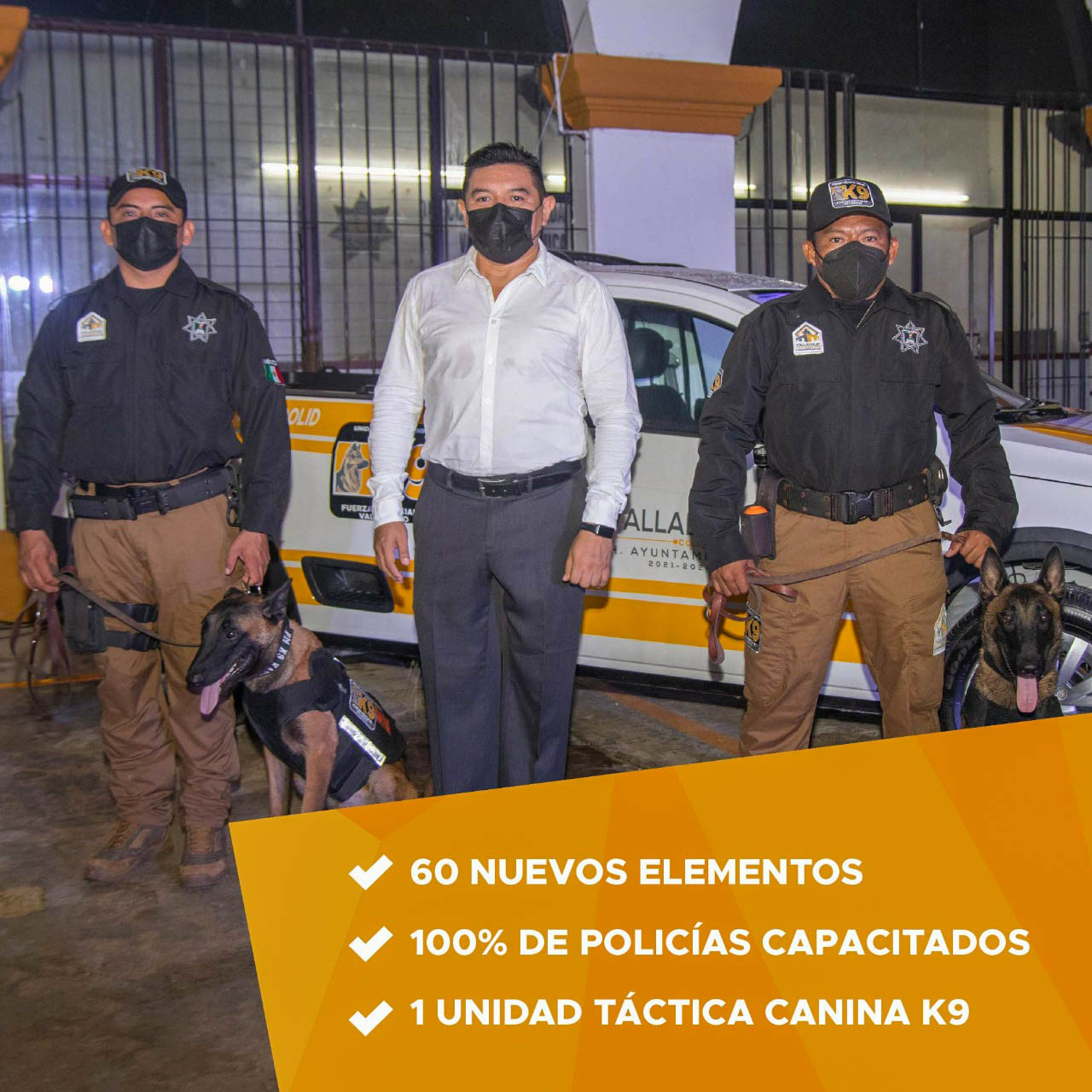 IMPORTANTE INVERSIÓN MUNICIPAL ESTÁ PERMITIENDO QUE VALLADOLID ESTE PROTEGIDO Y SEGURO