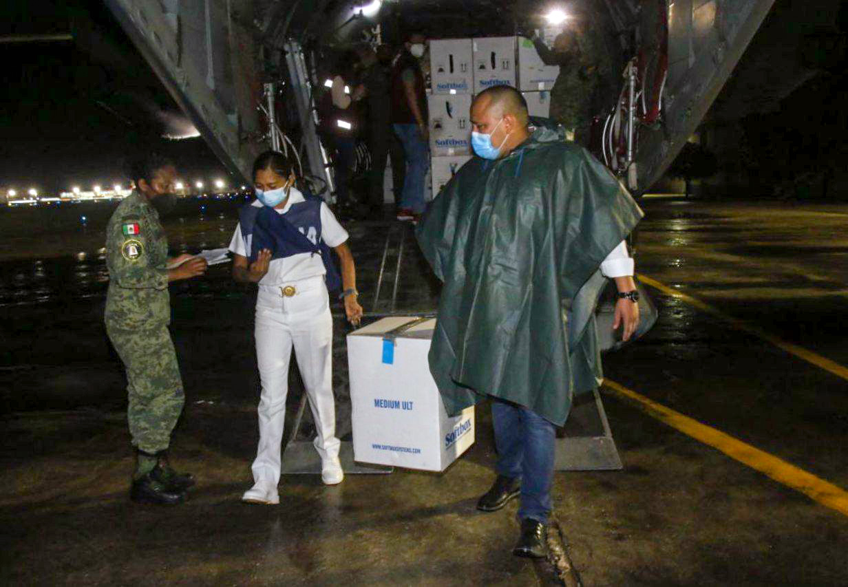 ARRIBA A YUCATÁN NUEVO LOTE DE 108 MIL DOSIS CONTRA EL CORONAVIRUS