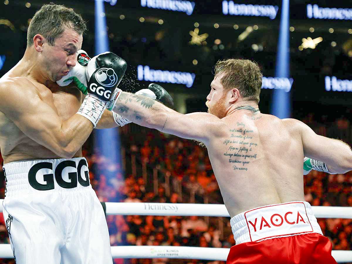 CANELO ÁLVAREZ VENCE A GOLOVKIN POR DECISIÓN UNÁNIME
