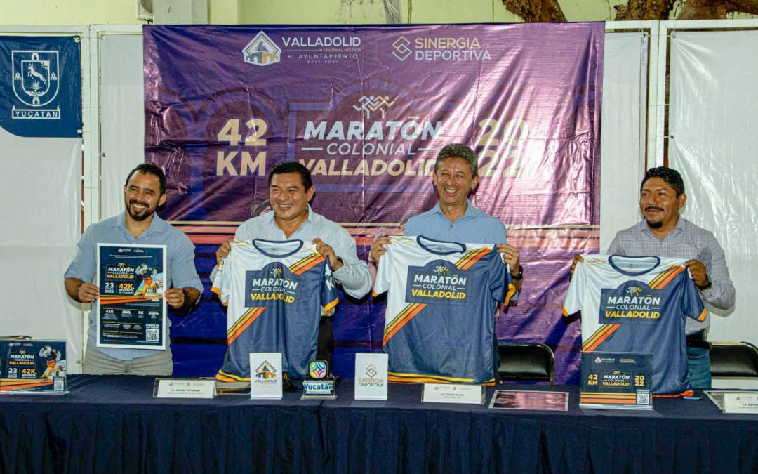 Presentación del maratón Colonial Valladolid.