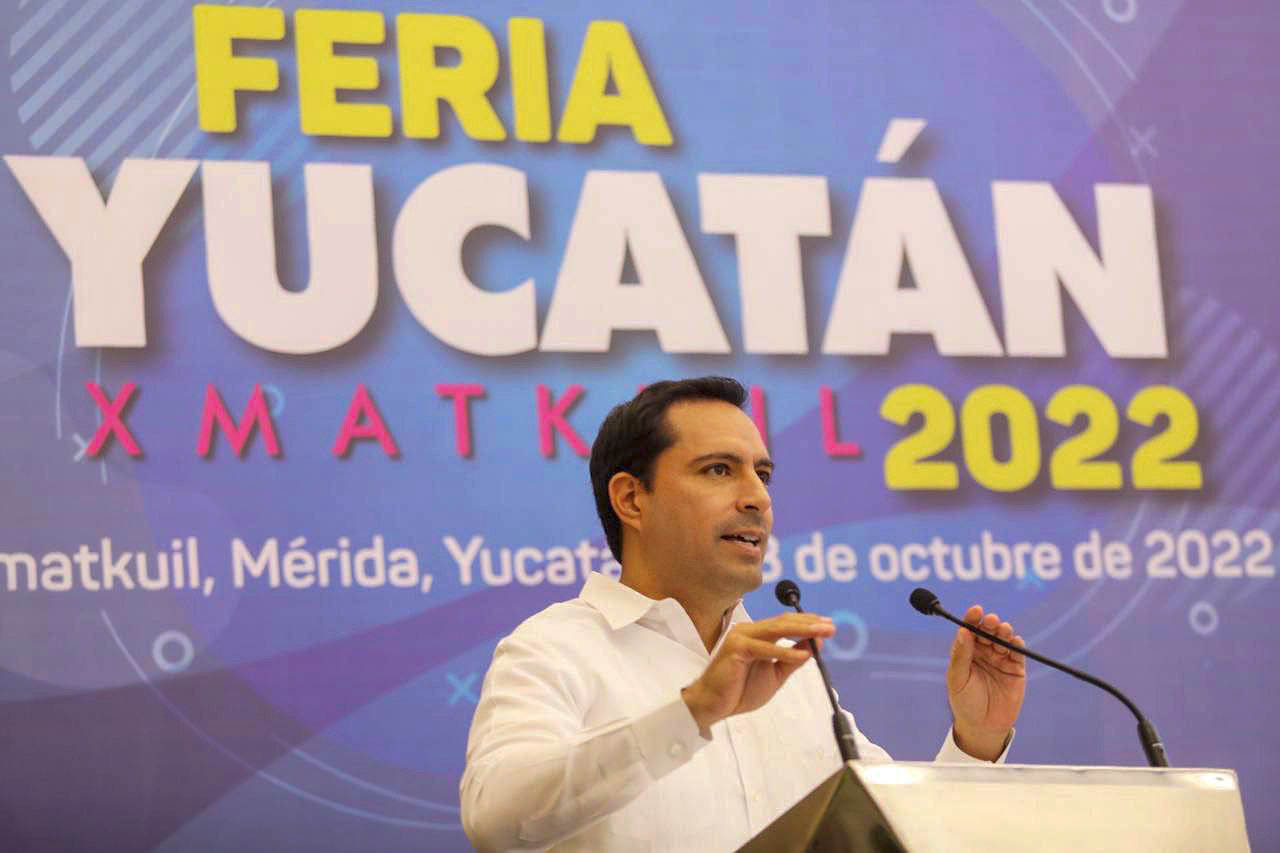 Presenta el Gobernador Mauricio Vila Dosal la Feria Yucatán X’matkuil 2022, la más importante del sureste