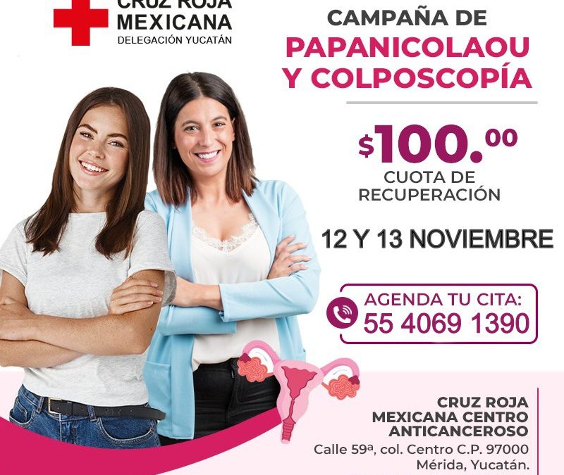 NUEVA CAMPAÑA DE COLPOSCOPIA Y PAPANICOLAOU.