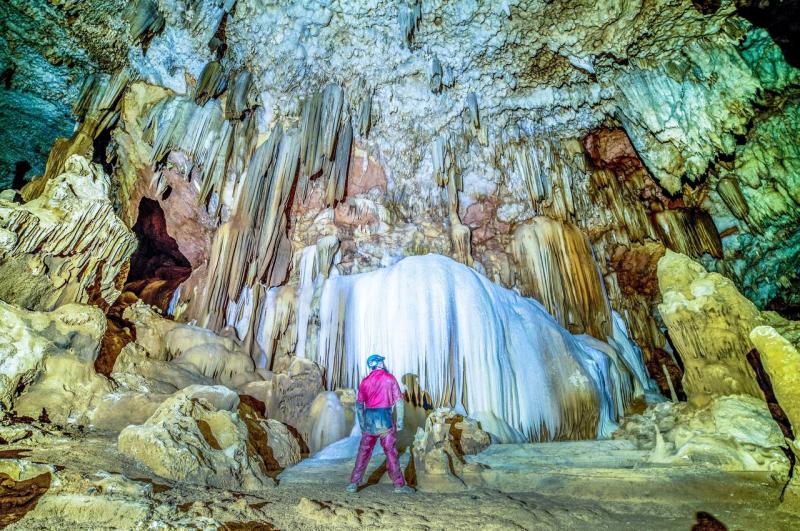 Grutas en la Península de Yucatán.