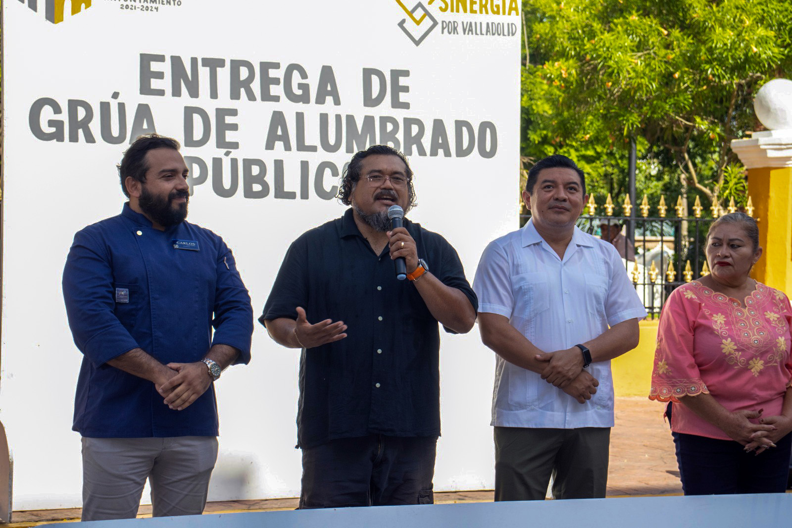 VALLADOLID ESTRENA GRÚA DE ALUMBRADO PÚBLICO.