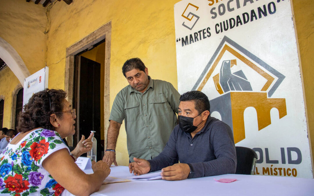 EL PROGRAMA “MARTES CIUDADANO” TAMBIÉN ATIENDE NECESIDADES EN INFRAESTRUCTURA BÁSICA.