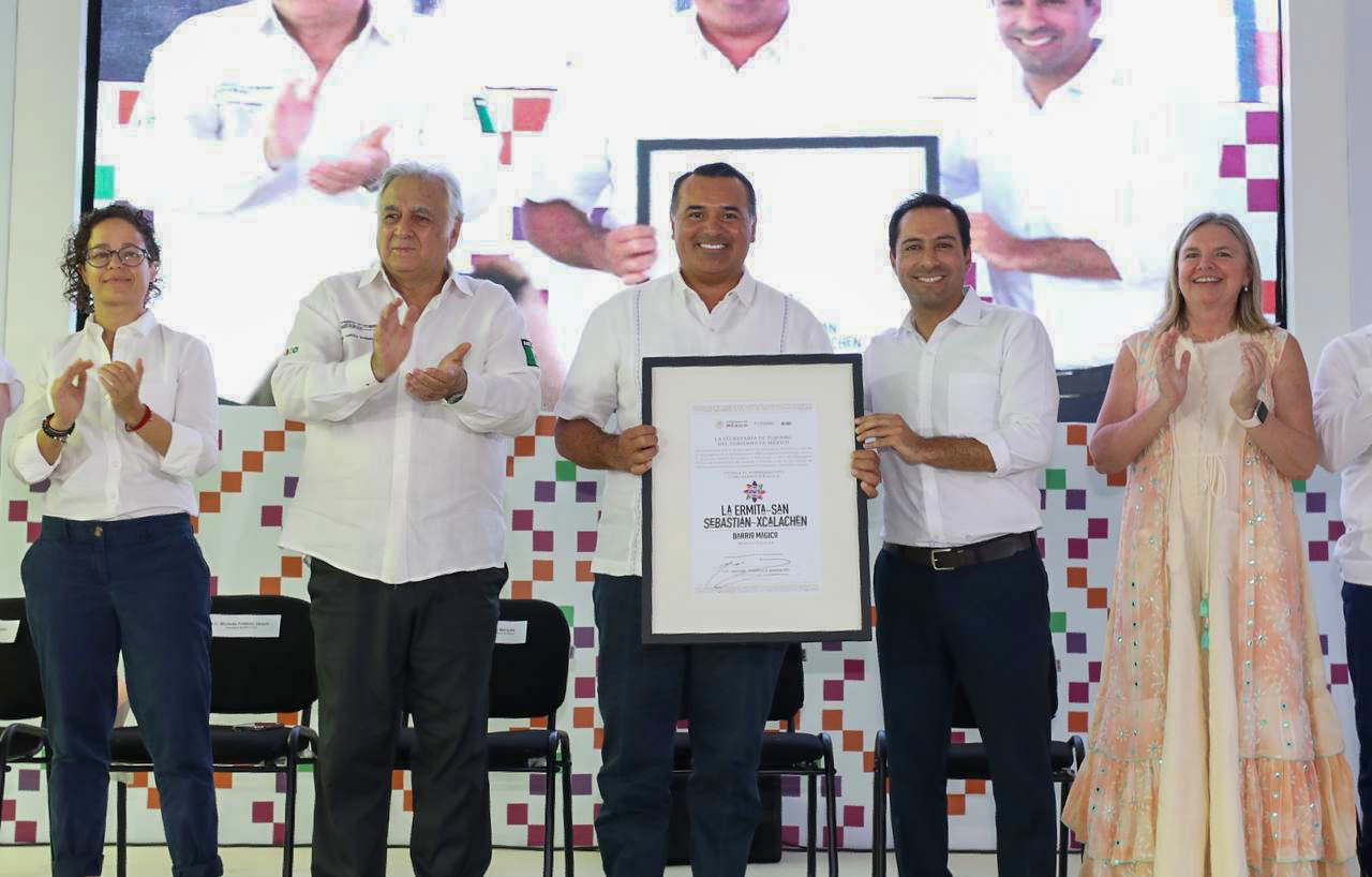 EL POLÍGONO LA ERMITA – SAN SEBASTIÁN – XCALACHÉN SE CONVIERTE EN EL PRIMER BARRIO MÁGICO DE MÉRIDA