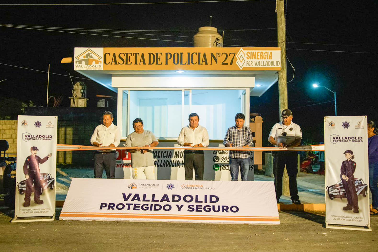 ALFREDO FERNÁNDEZ CONTINÚA CUMPLIENDO COMPROMISOS DE GARANTIZAR UN VALLADOLID PROTEGIDO Y SEGURO
