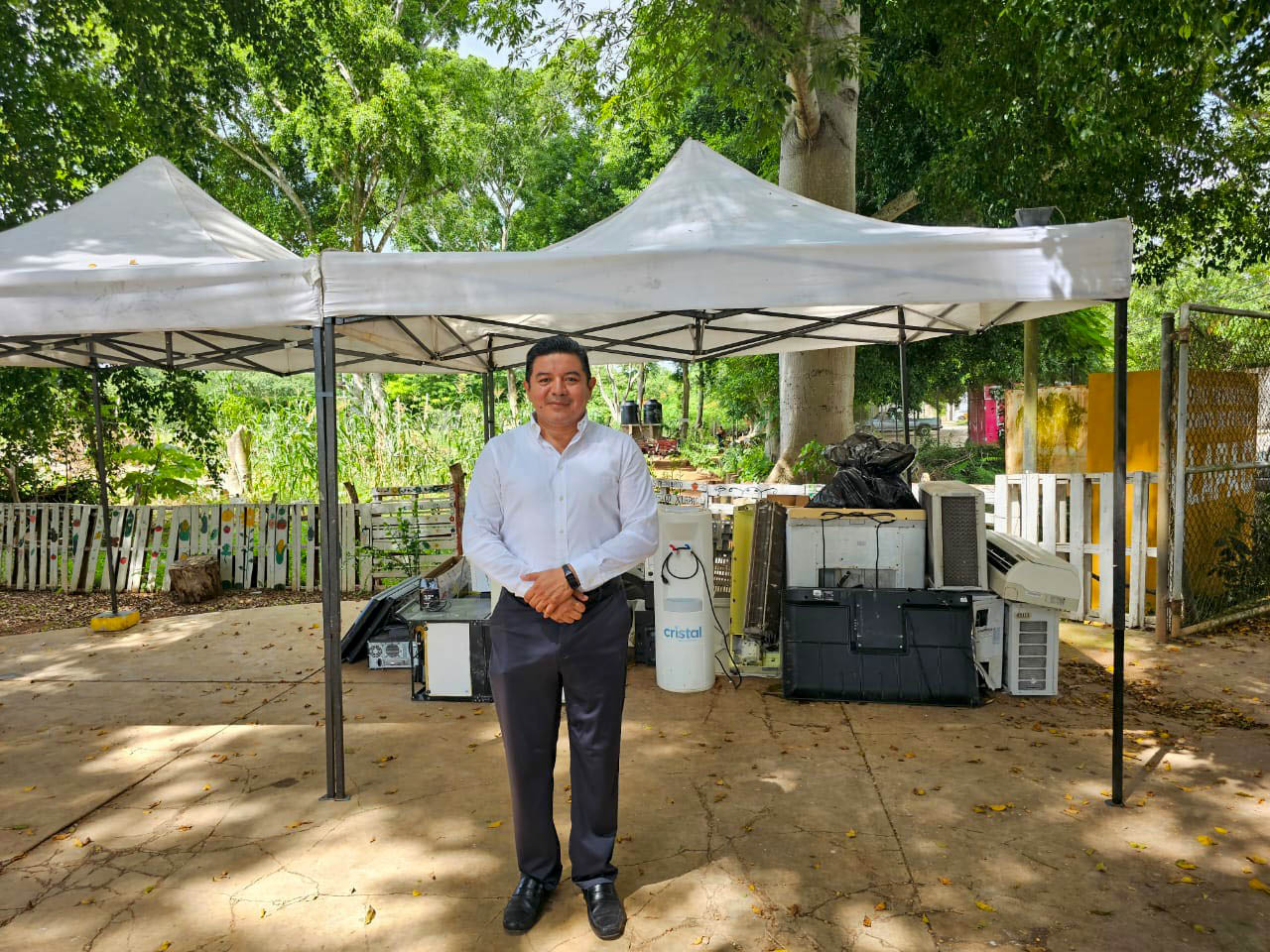 Alfredo Fernández llama a la ciudadanía a participar en las actividades implementadas por el Ayuntamiento para combatir al dengue en el municipio.