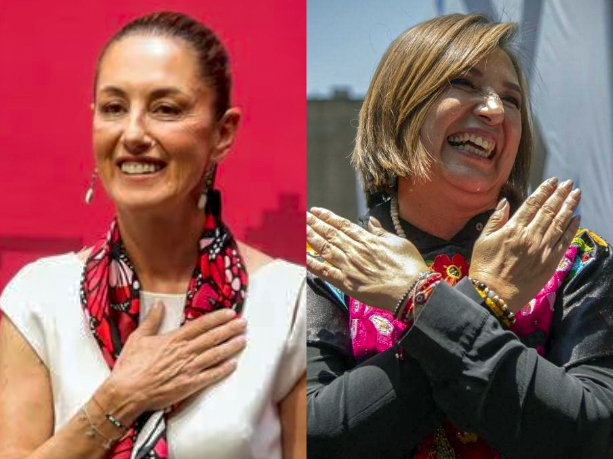 POR PRIMERA VEZ EN LA HISTORIA DE MÉXICO DOS MUJERES COMPITEN POR LA PRESIDENCIA.