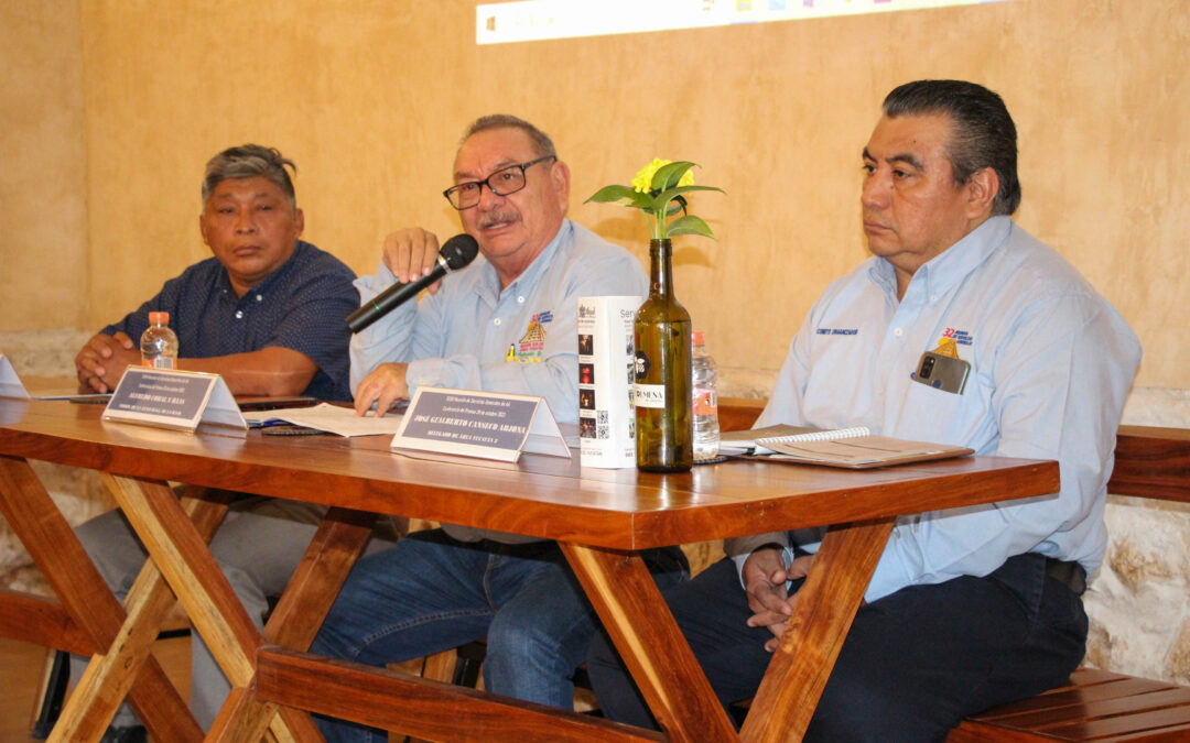 Presentación del evento en un restaurante al sur de la ciudad de Valladolid, Yucatán.