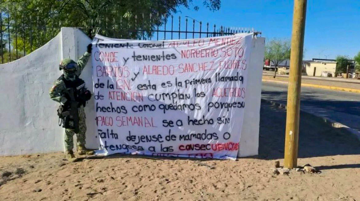 PIDEN ‘CHAPITOS’ A GUARDIA NACIONAL CUMPLIR ACUERDOS
