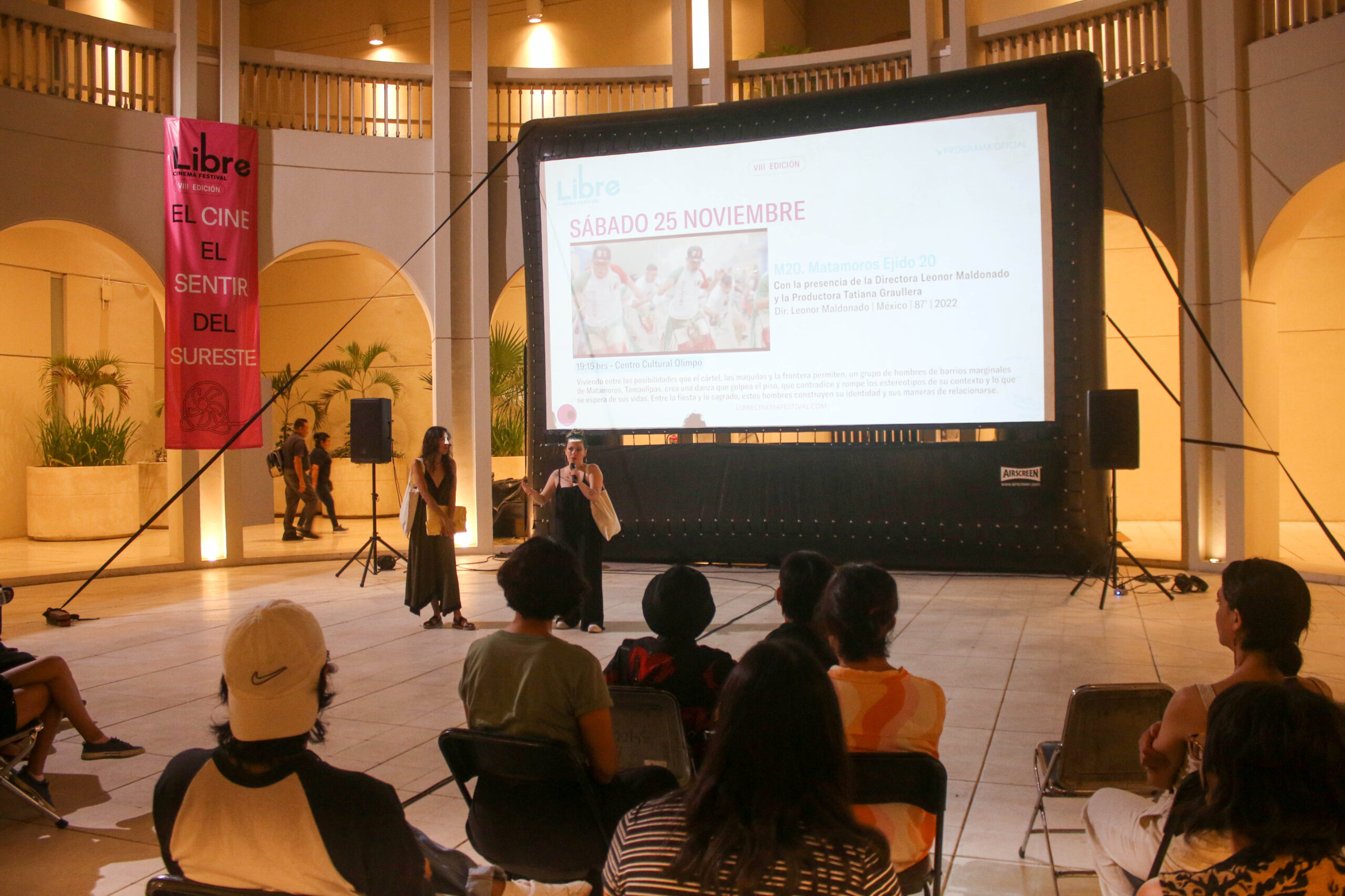 LIBRE CINEMA FESTIVAL INAUGURA SU OCTAVA EDICIÓN EN MÉRIDA